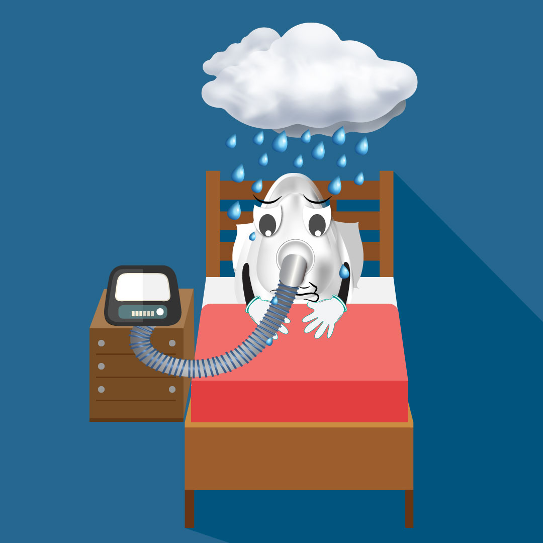 Download Is Your Cpap Blowing Water In Your Face You Might Be Experiencing Cpap Rainout Coastal Sleep PSD Mockup Templates